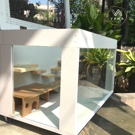 Terrario Homely Shelves para roedores